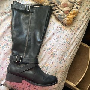 Qupids knee high boots